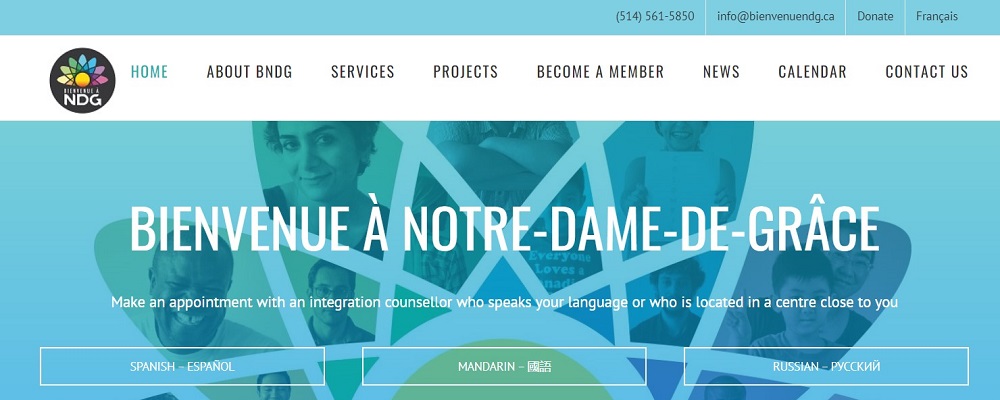 Website development for nonprofit organisations in Montreal